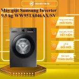 Máy giặt cửa trước Samsung Inverter 9.5 kg WW95TA046AX/SV - GIAO TOÀN QUỐC - CHỈ MIỄN PHÍ HCM
