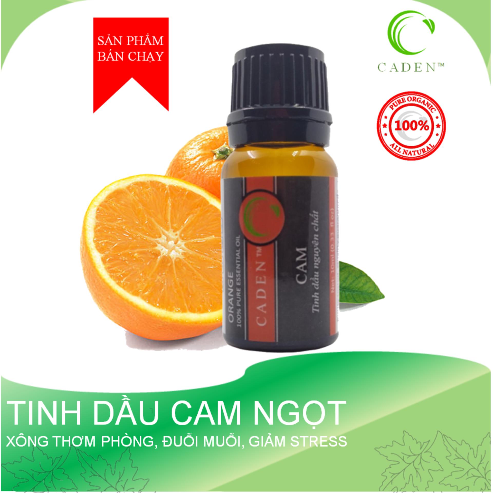 Tinh dầu cam ngọt rất thơm dùng với đèn đốt tinh dầu hoặc máy khuếch tán tinh dầu để xông phòng đuổi muỗi
