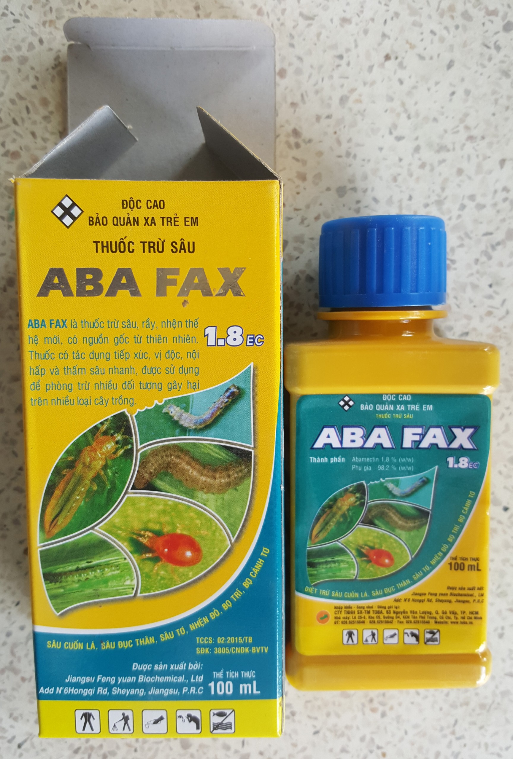 Thuốc trừ sâu ABA FAX 1.8 EC 100ml