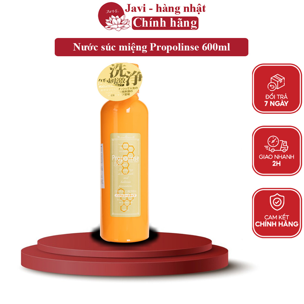 NƯỚC SÚC MIỆNG PROPOLINSE MÀU CAM NỘI ĐỊA NHẬT BẢN