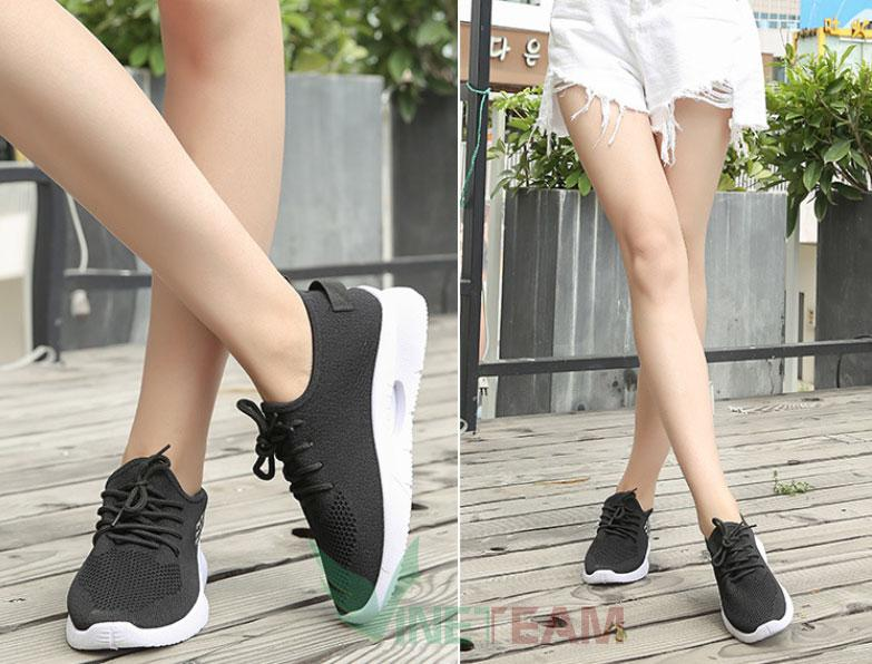 XẢ KHO Giày sneaker nữ N013, giày thể thao nữ siêu êm chân