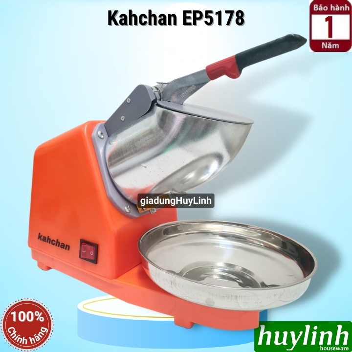 Máy bào đá tuyết kahchan ep5178 - 2 lưỡi xay - 300w
