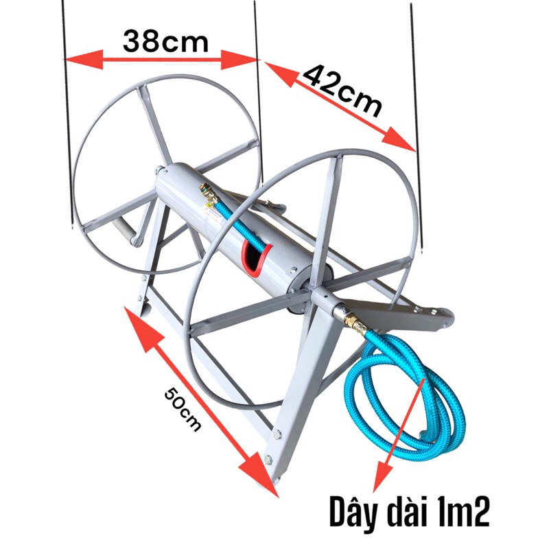 Rulo quấn dây,Lô quấn dây phun xịt,rửa xe,rửa chuồng trại,quấn 200 đến 250m Toanlee195 shop R250M