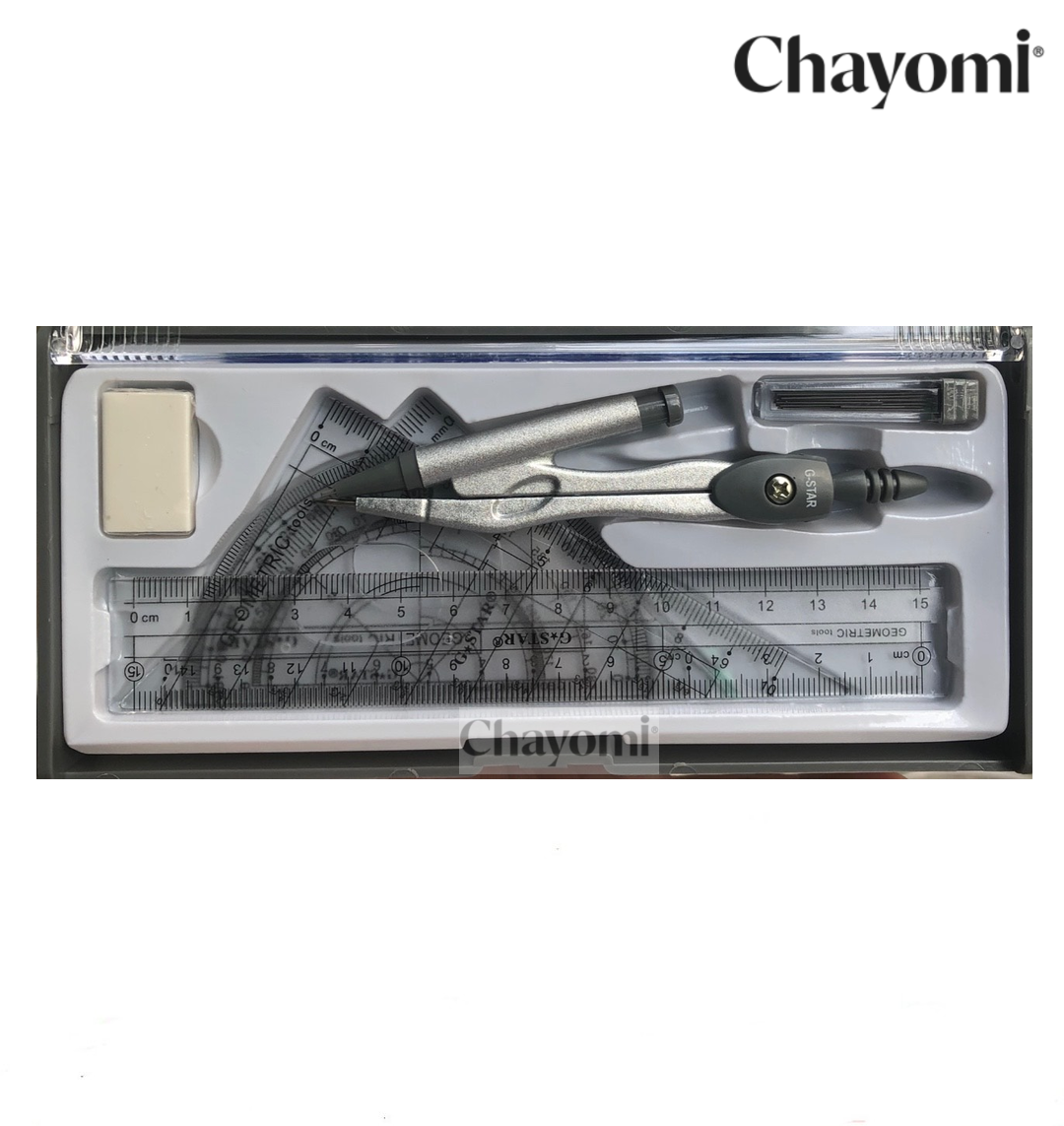 Compass bộ G-star U-117 gồm 7 chi tiết