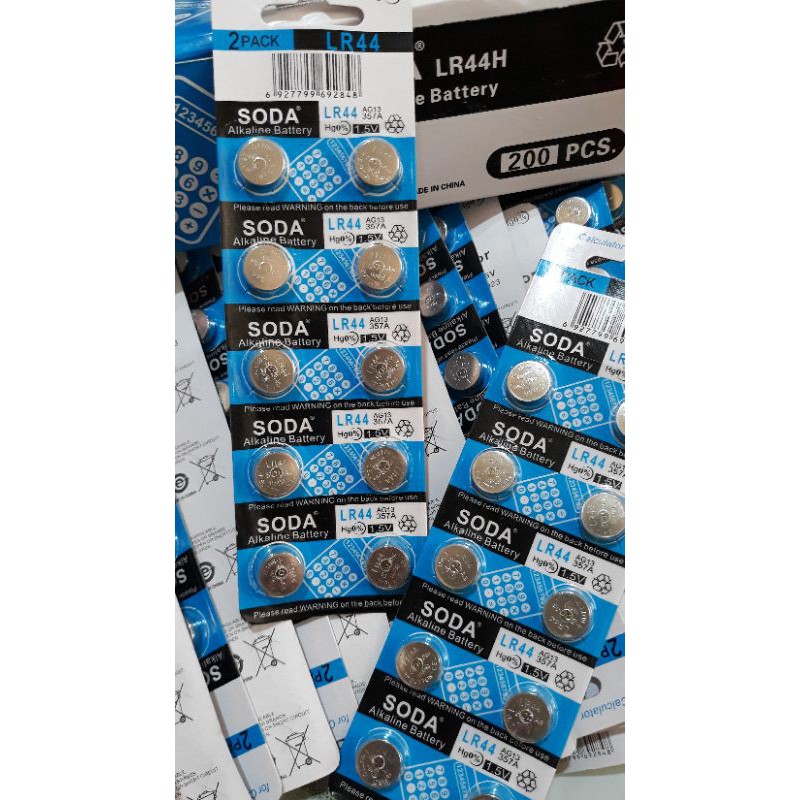 10 Pin Cúc Áo Ag13 1.5V Lắp Đồ Chơi Phát Sang Trung Thu Điều Khiển Và Các Thiết Bị