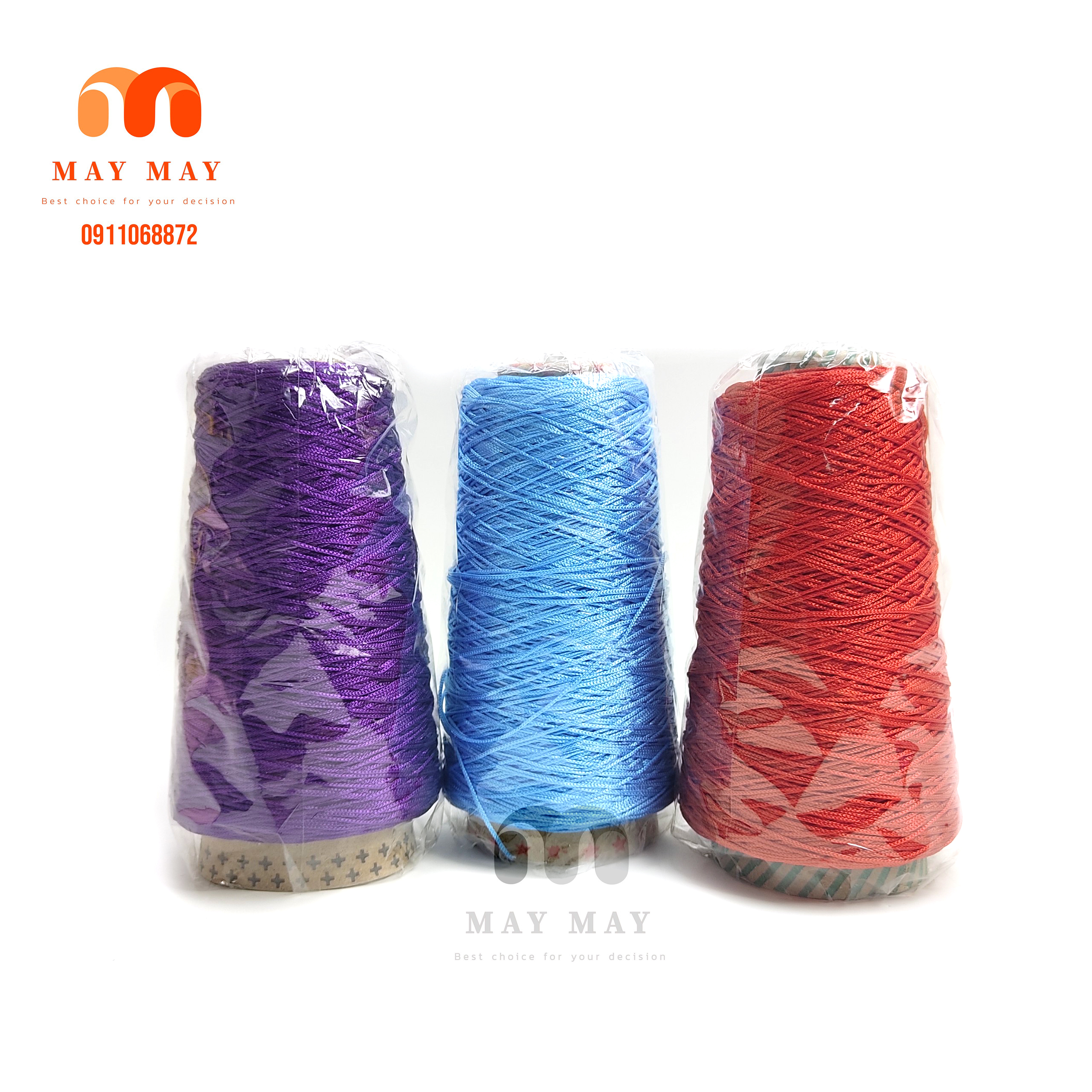 Dây chỉ dù > Dây cotto đủ màu sắc nguyên liệu đan dreamcatcher, vòng tay,... giá 1 cuộn