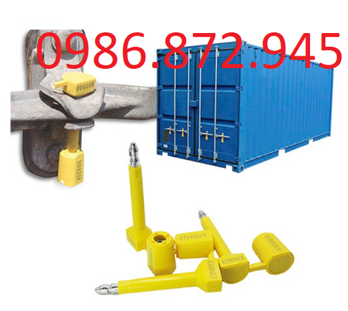 Kẹp chì cối niêm phong container có seri. Chuẩn ISO 17712