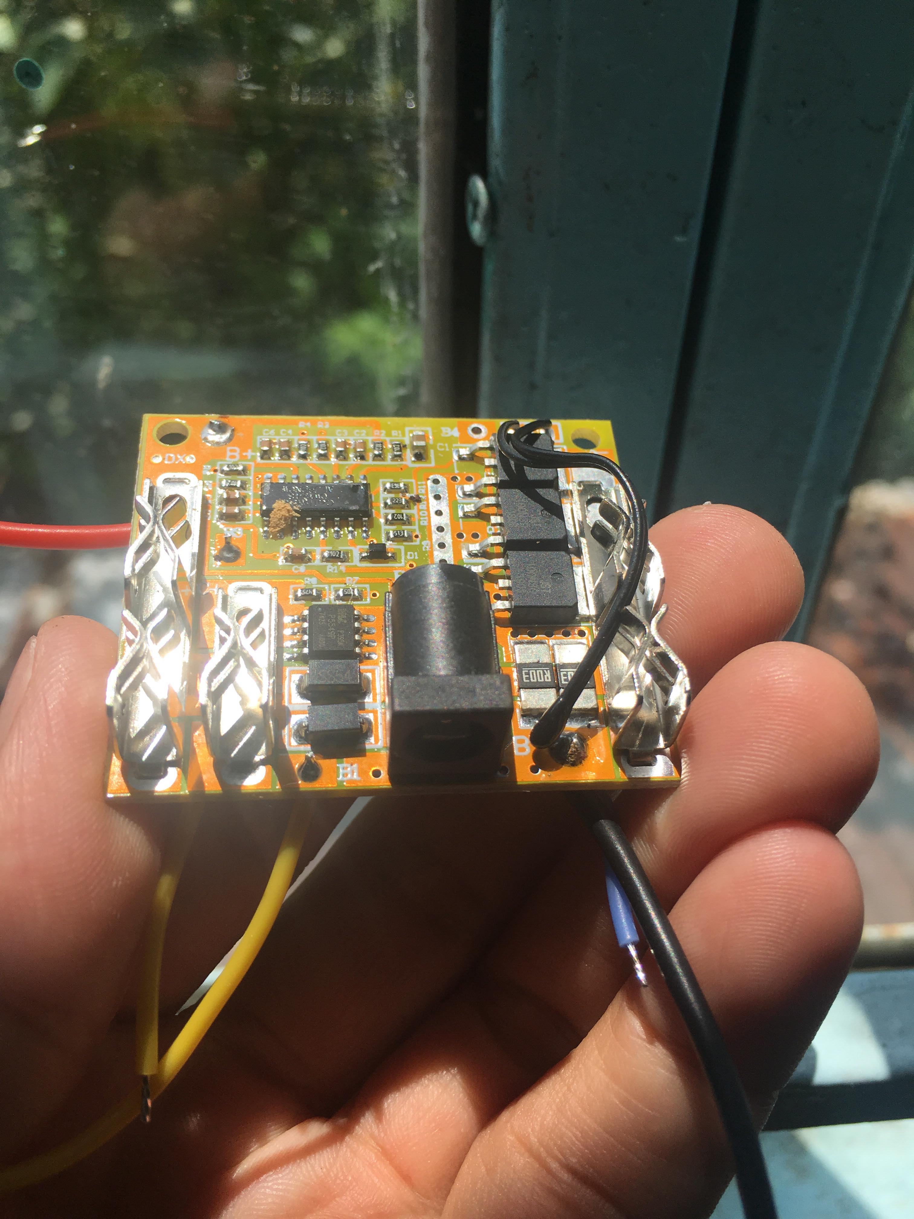 [NTG] Mạch bảo vệ pin li-on 4S 14,4V 65A cho máy khoan pin makita