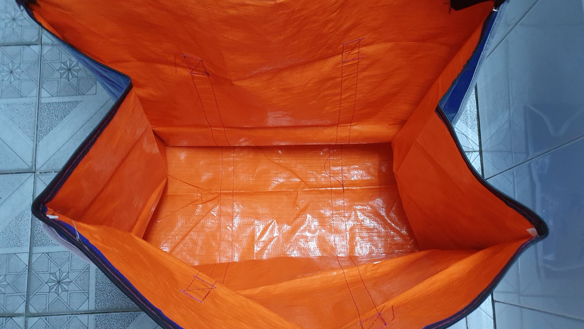Combo túi bạt xanh dương size xl