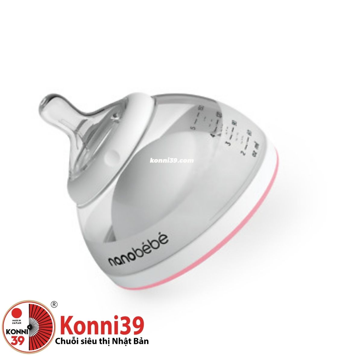 Bình sữa Nanobebe dung tích 150ml (2 màu) - FreeShip Max - Konni39 Sơn Hòa