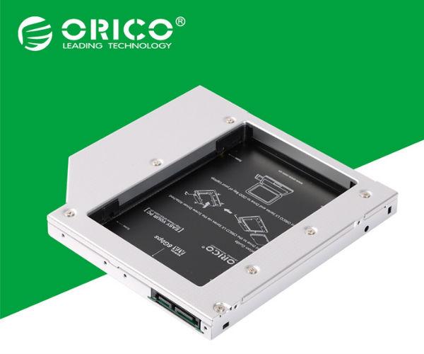 Caddy bay mỏng 9.5mm orico l95ss,khay ổ cứn laptop 9.5mm - l95ss