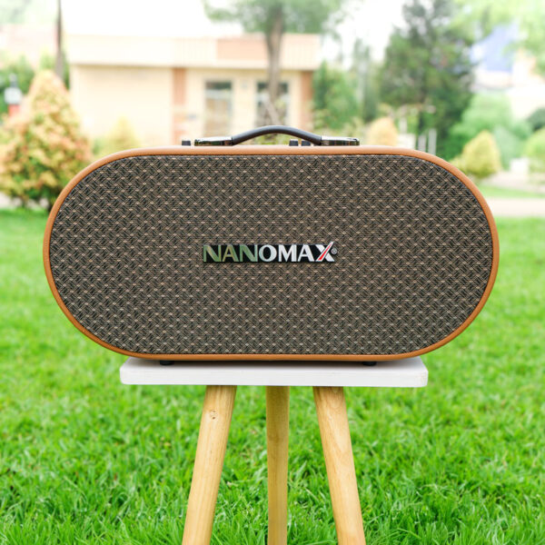 Loa Karaoke Xách Tay Nanomax K-05 Bass Đôi 16cm Công Suất 320w/max Karaoke Bluetooth - Echo sai gon audio
