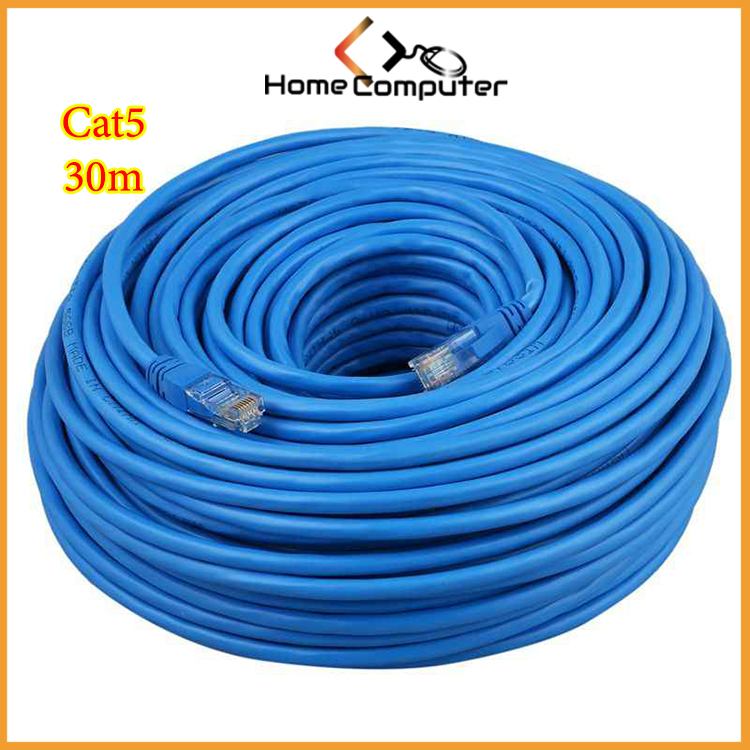 Dây Mạng - Dây Cáp Mạng Lan Internet Bấm Sẵn 2 Đầu Dài 10m, 15m, 20m,25m, 30m