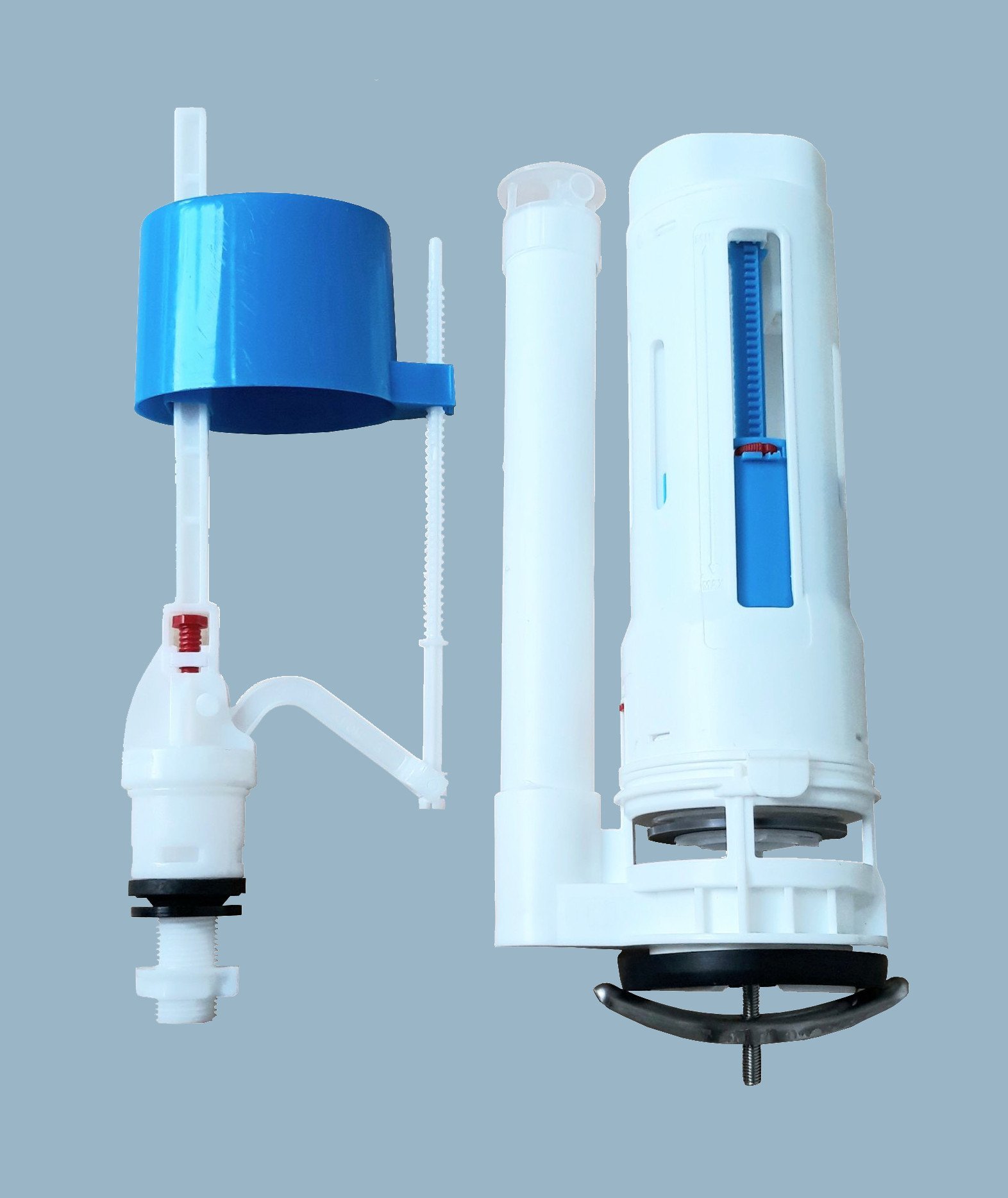Phụ kiện két nước bồn cầu 1 khối, phụ kiện 2 nhấn, phụ kiện bệt sứ vệ sinh, ruột két nước chính hãng, Phụ kiện thay thế trong két nước bồn cầu 1 khối