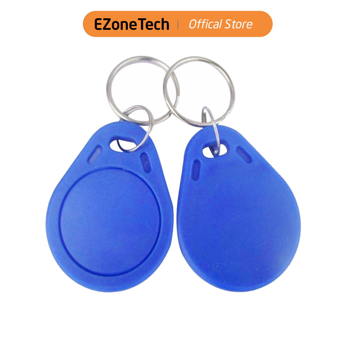 Bộ 5 Thẻ Từ RFID Tần Số 1356 Mhz Dạng Móc Khóa