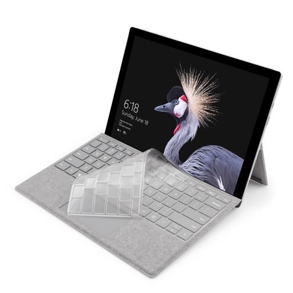 Phủ bàn phím trong suốt cho Surface Pro 4/5/6/7, Surface Book, Surface Laptop , Surface Laptop Go (đủ dòng )