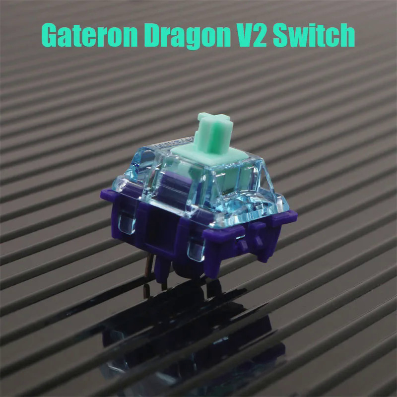 Gateron V3 Gopolar Azure Dragon Switch 5 Pin Advanced Tactile Switch Gamer Mechanical Keyboard Pre-Lubed MX Switch 67g