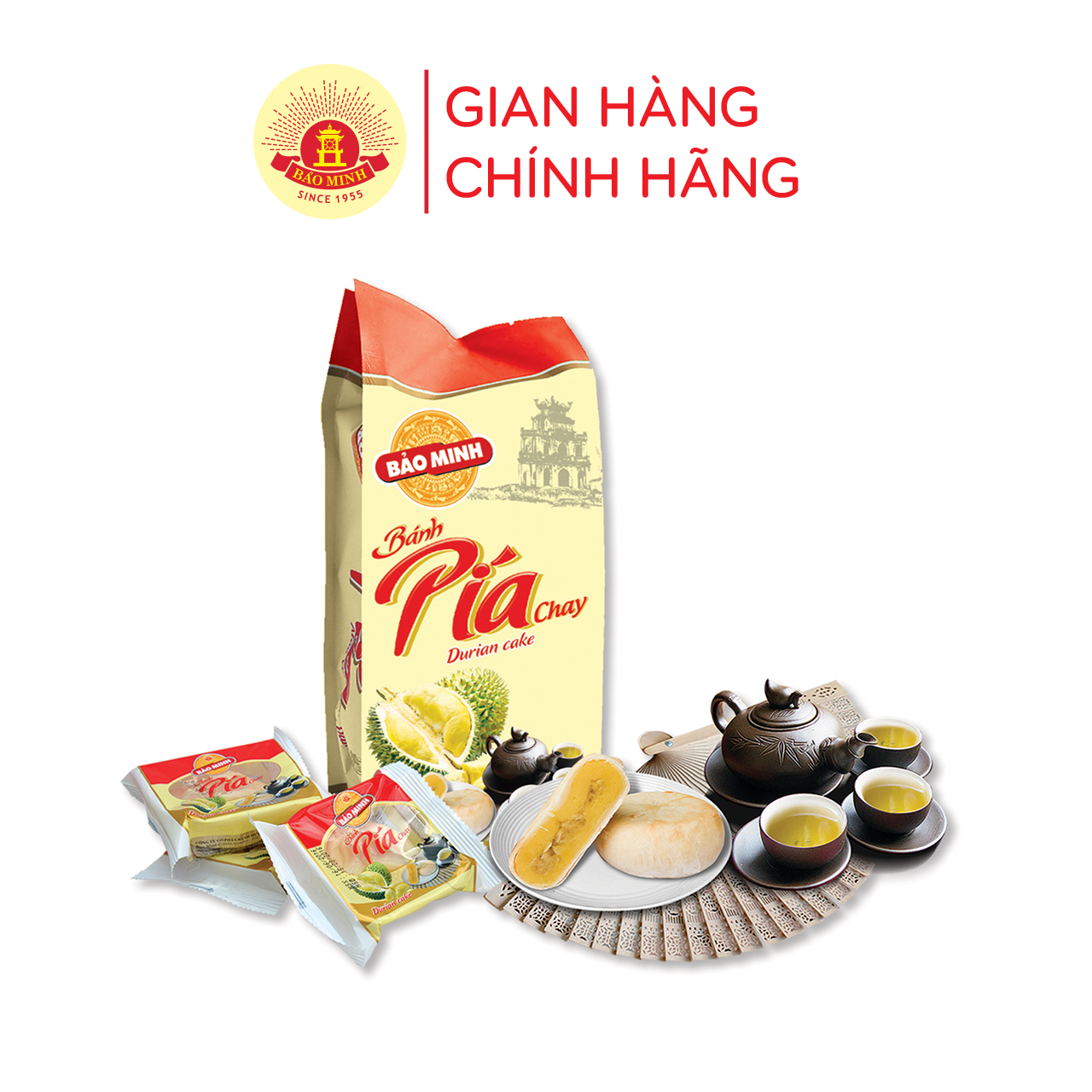 Bánh Pía chay Bảo Minh 300g