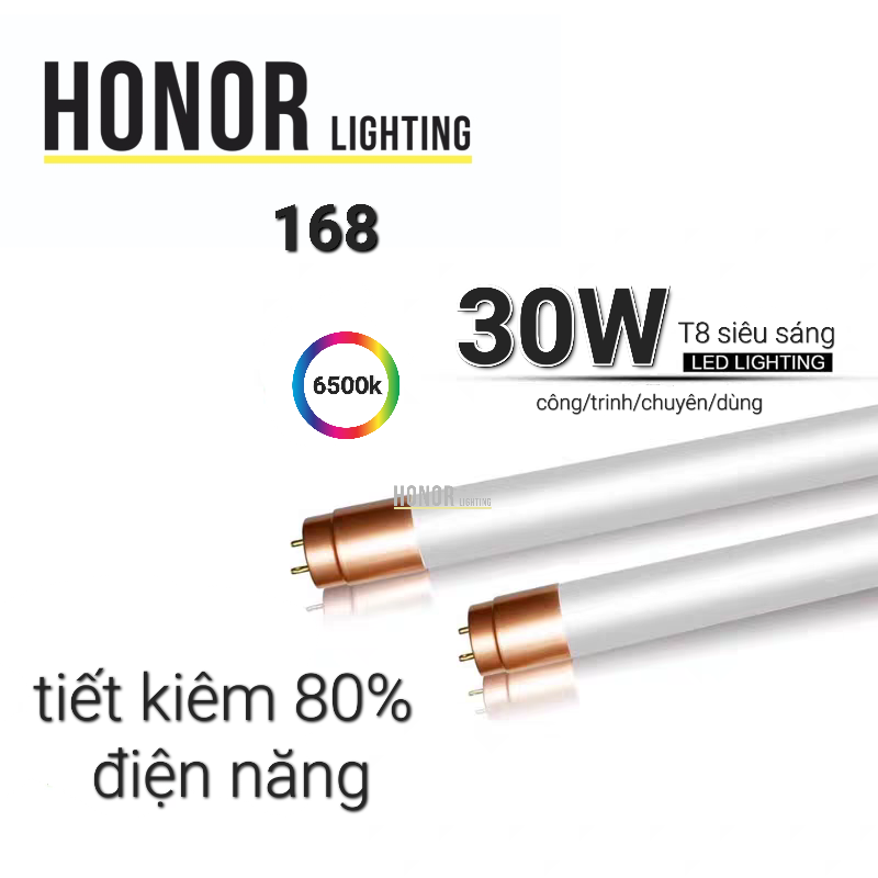 Bóng đèn led tuýp 1m2 T8, 30w ánh sáng trắng bảo vệ sức khỏe và gia đình bạn