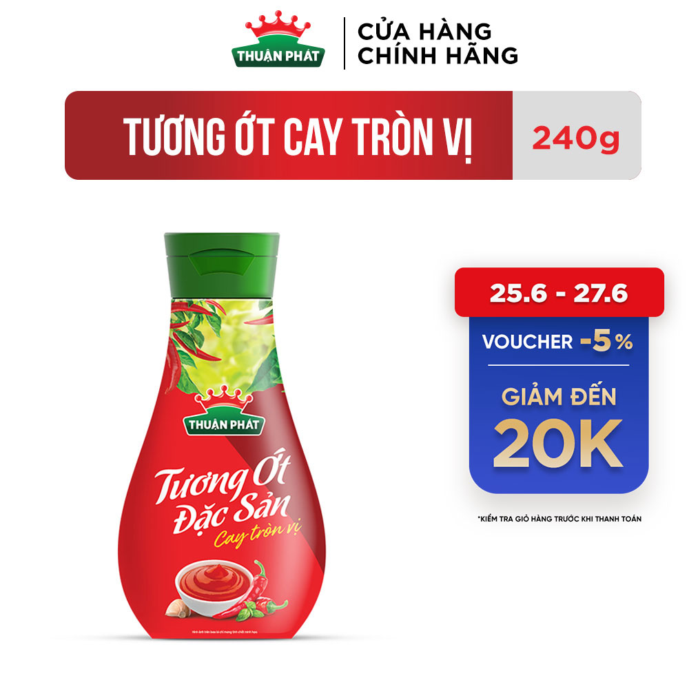 Tương Ớt Thuận Phát Cay Tròn Vị 240g