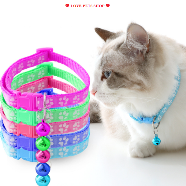 Vòng cổ cho Mèo có chuông - Love Pets Shop