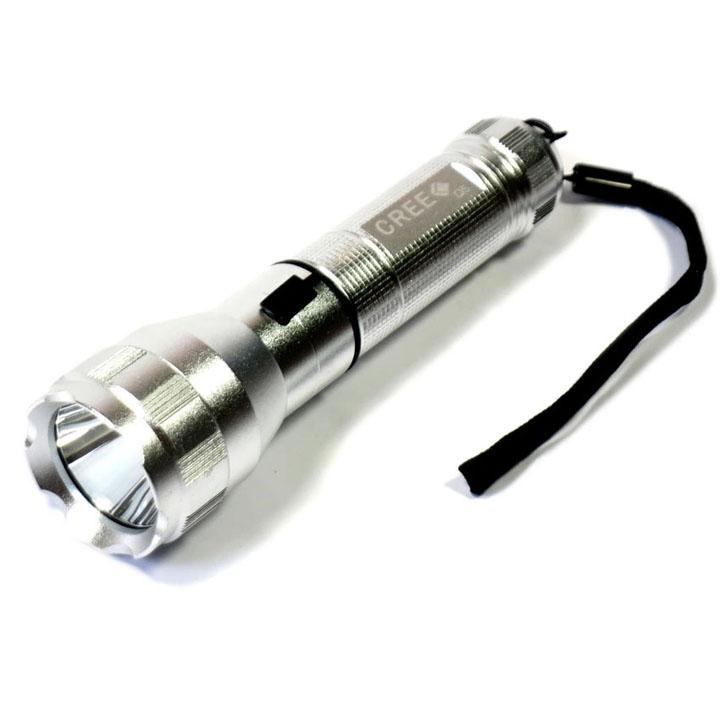 Đèn Pin Led siêu sáng 3 chế độ XSL-535 _Màu Bạc