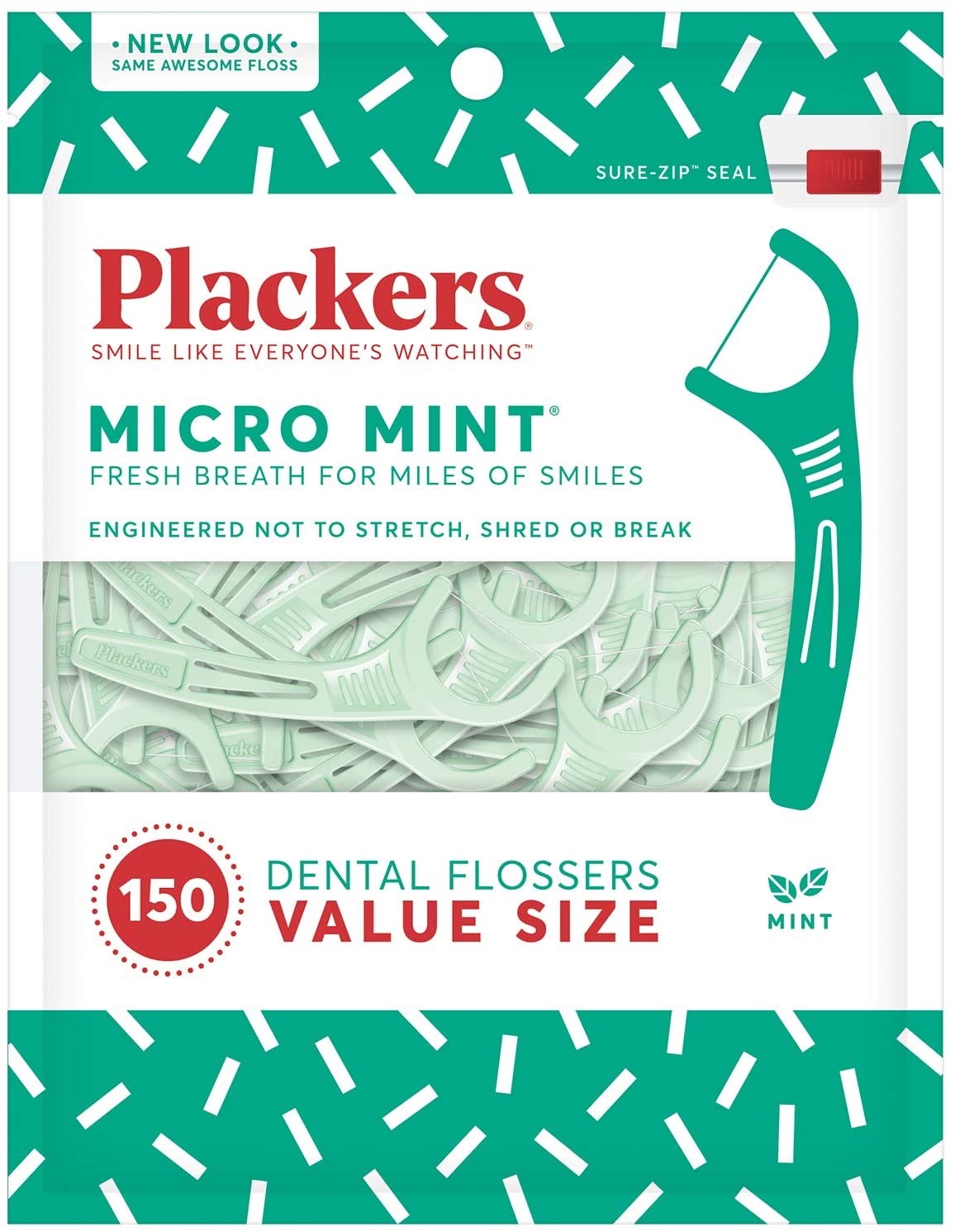 Tăm Chỉ Nha Khoa Plackers Micro Mint Dental Floss Picks