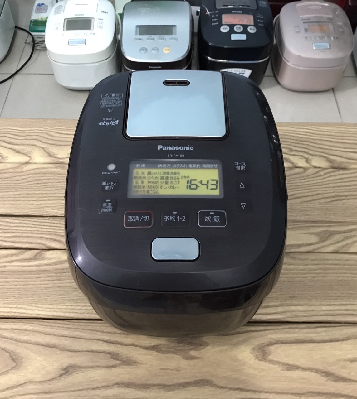 Nồi cơm điện cao tần Nhật Bản Panasonic áp suất điện tử date cao 2019