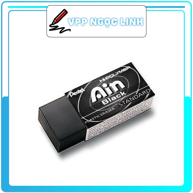 Tẩy chì đen pentel ain siêu mềm siêu sạch zeath