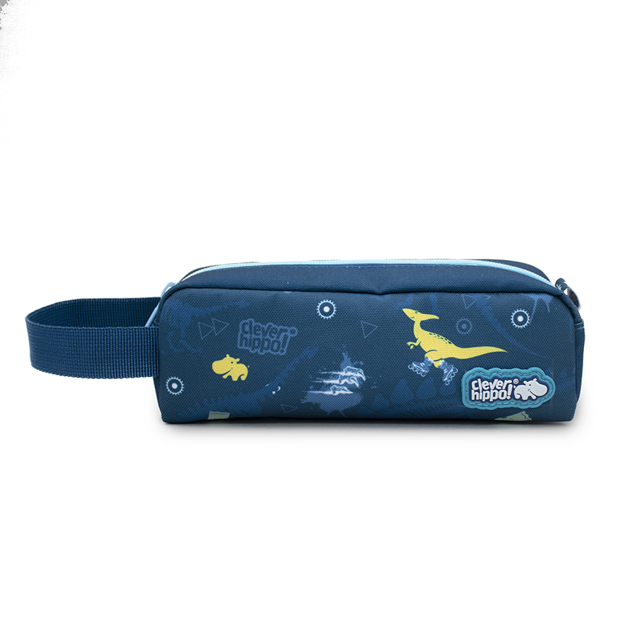 Bóp viết cleverhippo classic -biệt đội khủng long hd0108/blue