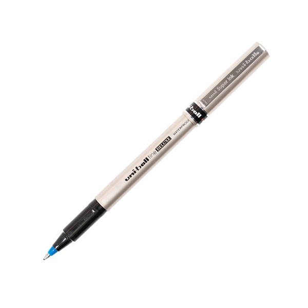 Bút gel uni fine deluxe 0.7mm ub-177 - mực xanh