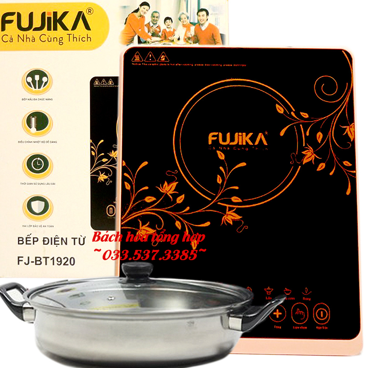 Bếp từ, bếp từ cảm ứng, bếp từ đơn, bếp lẩu, bếp điện từ, bếp từ FUJIKA FJ-BT1920 (2000w)