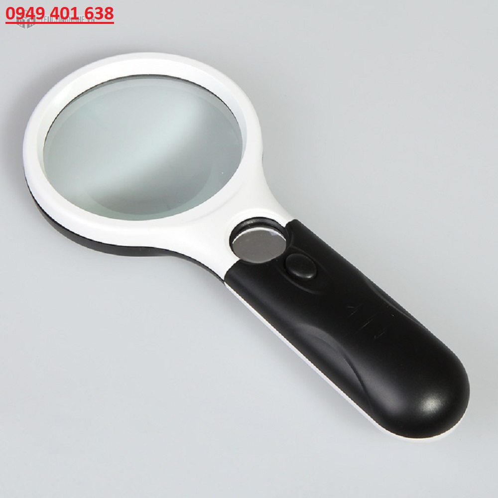 Kính lúp cầm tay có Led Magnifier siêu sáng size to