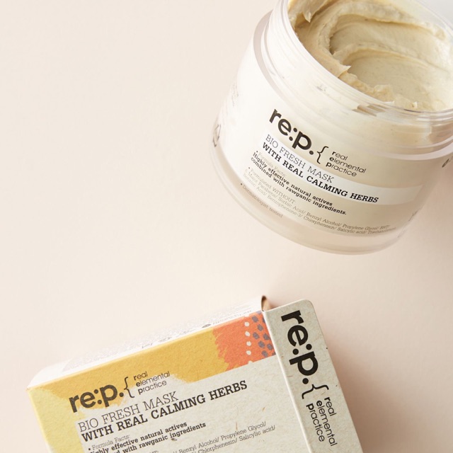 Mặt Nạ Đất Sét Hoa Cúc Re:p Bio Fresh Mask Hỗ Trợ Se Khít Lỗ Chân Lông