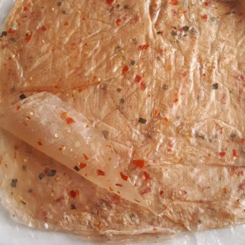 1kg bánh tráng dẻo Ớt Cay đặc sản Tây Ninh loại 1, cay, mềm, ngon! Ăn chay được