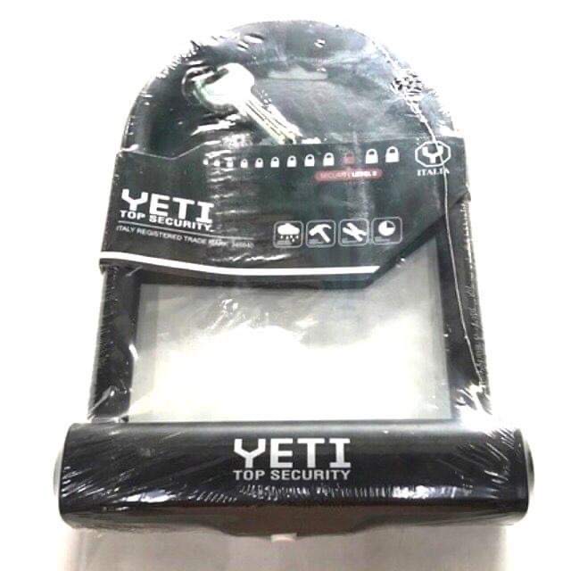 Ổ khoá bánh xe chữ U Yeti 0205 chính hãng