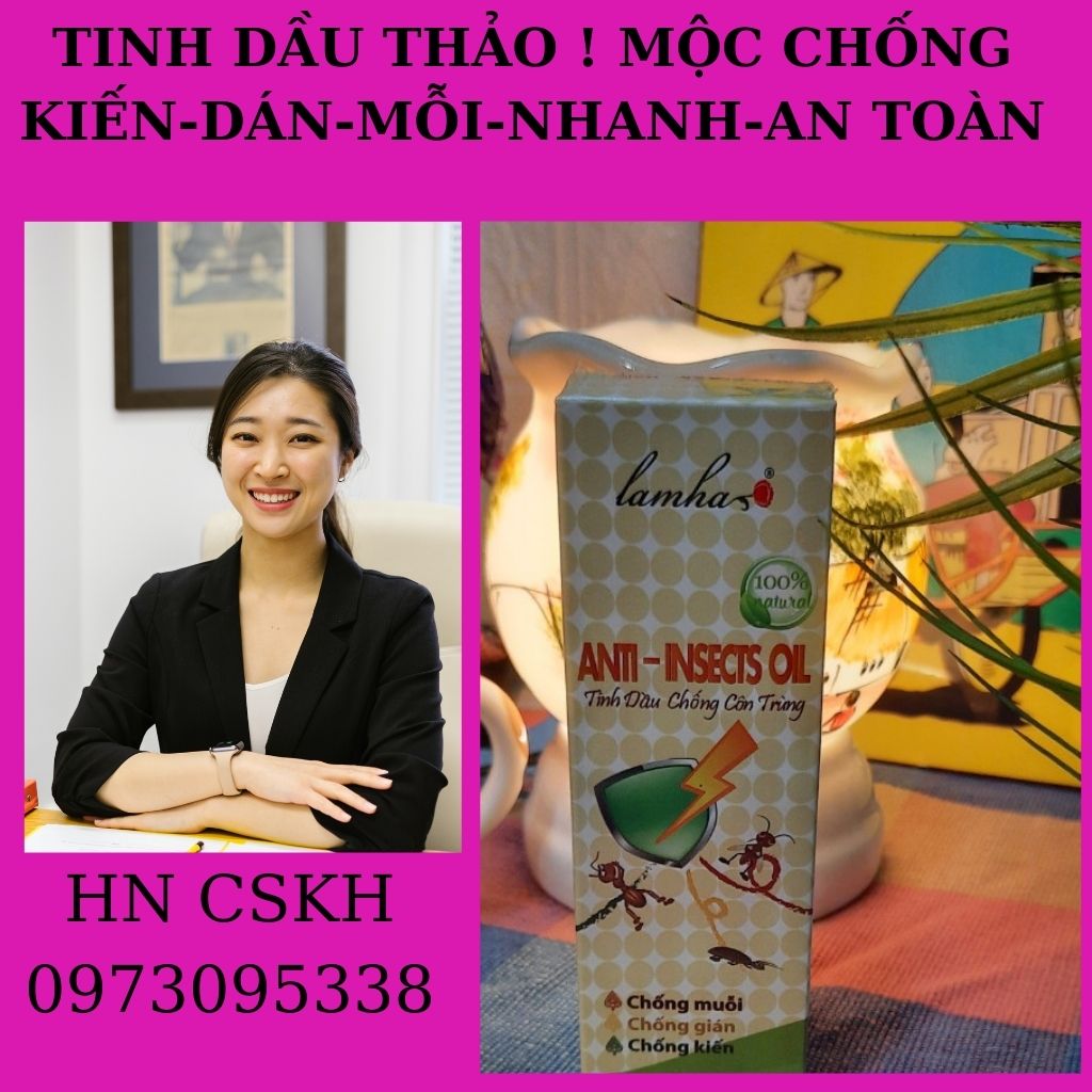 Tinh dầu chống côn trùng Lam Hà 100ml
