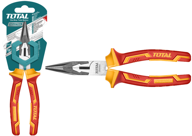Kềm mũi nhọn mỏ dàicách điện total thtip2381