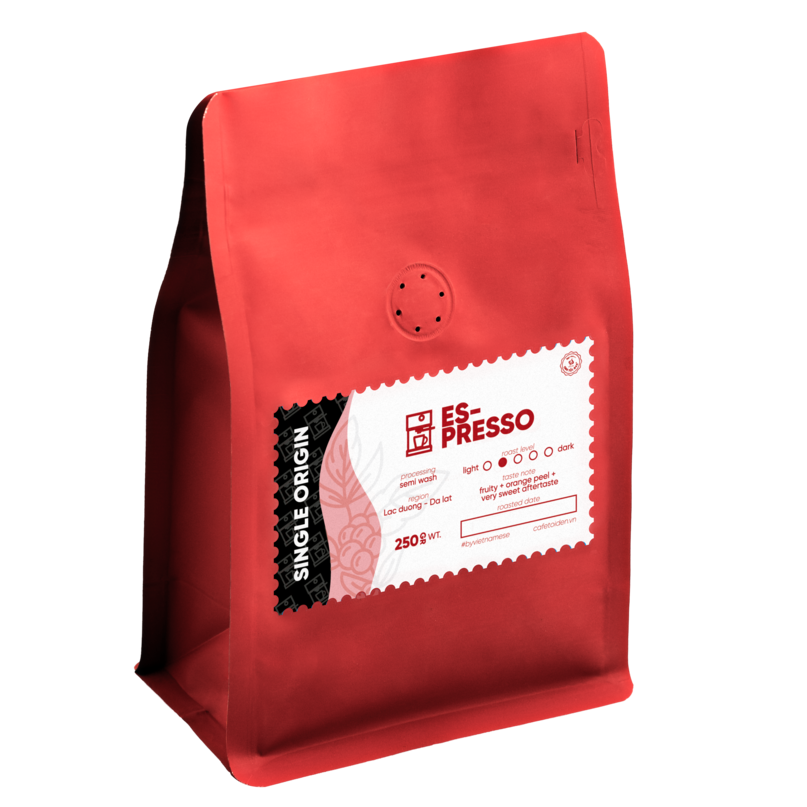 [ CÀ PHÊ HẠT PHA MÁY ] Single Origin - Tỏi Đen Coffee Roastery.