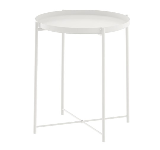 Bàn trà coffe gladom ikea - trắng