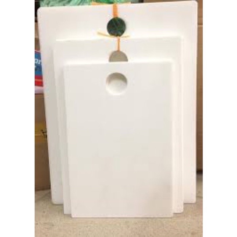 Palet khay pha màu phẳng hình chữ nhật- khay pha màu chuyên dụng vẽ acrylic, màu bột, màu wat