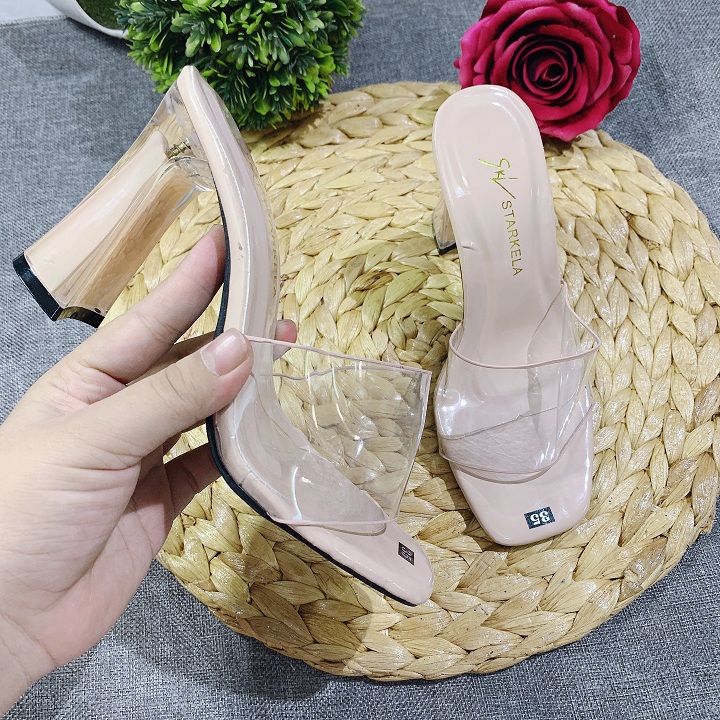 [SIÊU SALE 99K] DÉP GUỐC QUAI TRONG GÓT LOE SƠN TRONG HÀNG VNXK CỰC HOT HIT SĂN GIÁ RẺ GIẬT MÌNH -G528