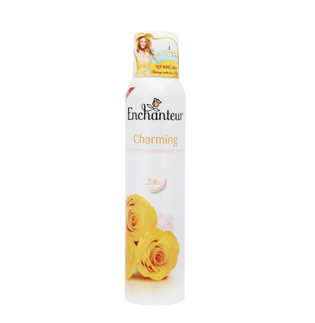 Xịt khử mùi toàn thân Enchantuer Charming 150ml