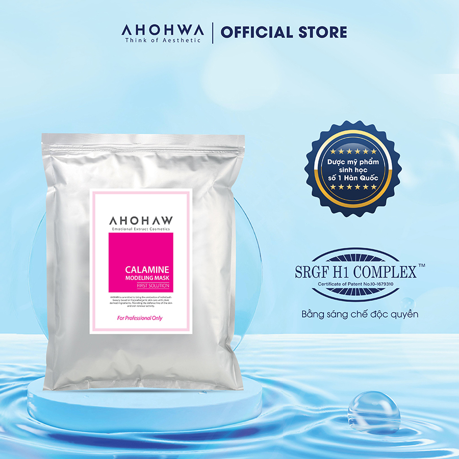 Mặt Nạ Bột Da Mụn Ahohwa Calamine Modeling Mask