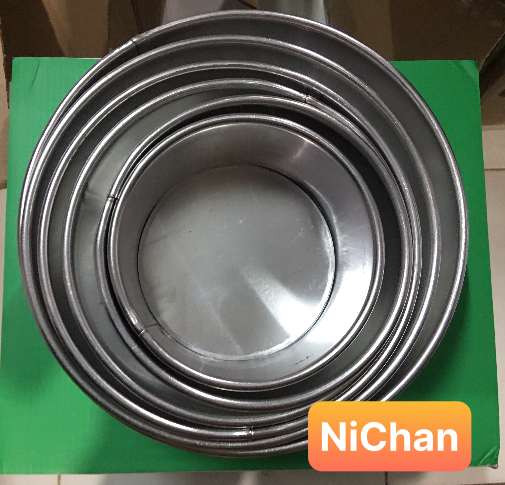 KHUÔN TRÒN ĐẾ RỜI 12CM