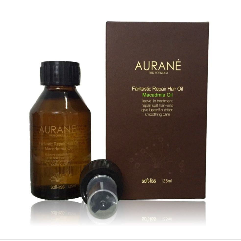 Tinh dầu dưỡng tóc macadamia aurane 125ml