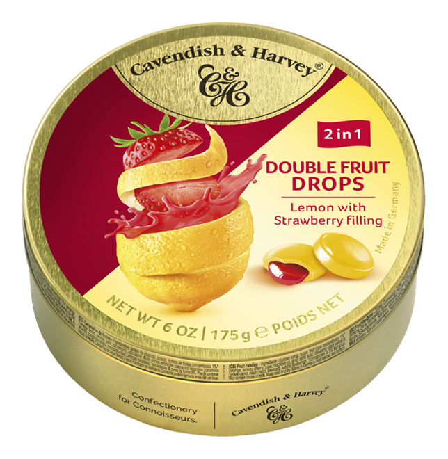 LEMON WITH STRAWBERRY FILLING 175g