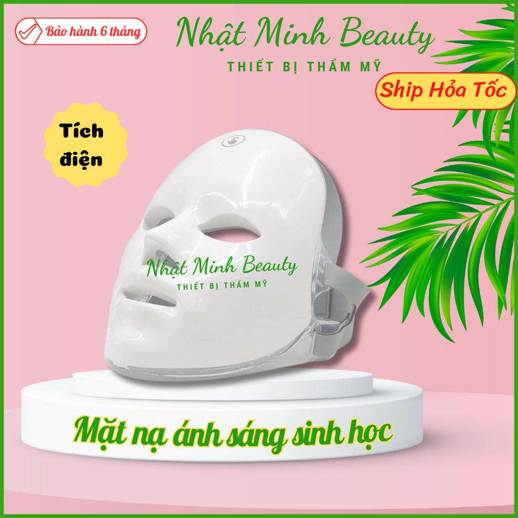 Mặt nạ ánh sáng 7 màu | Mặt nạ 7 màu ánh sáng sinh học