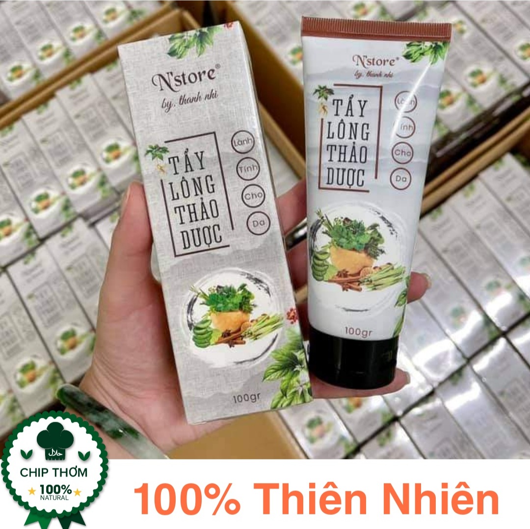 Kem tẩy lông thảo dược nstore | kem tẩy lông nstore