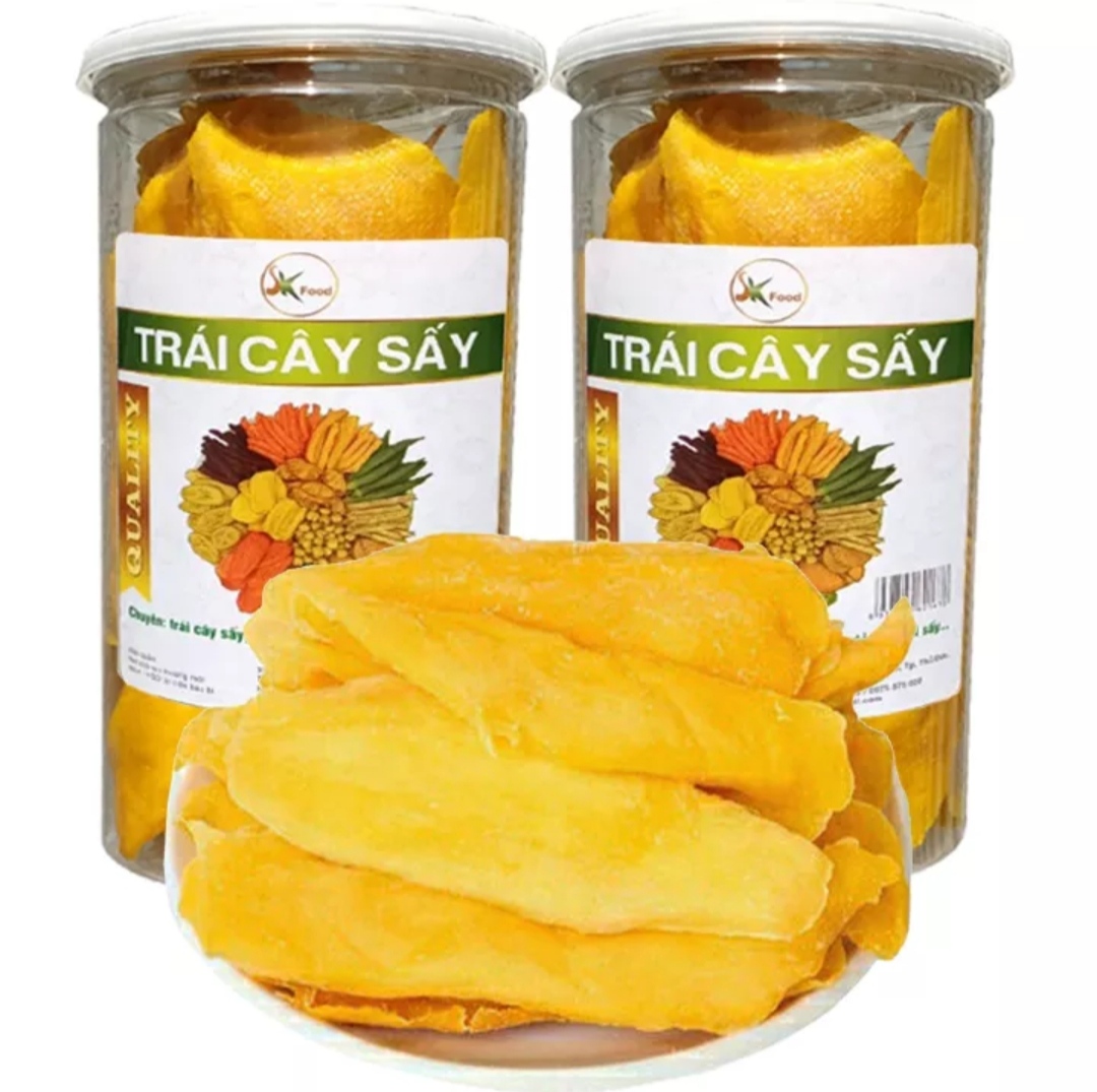 Xoài sấy dẻo vị chua ngọt thơm ngon đặc biệt- 500g